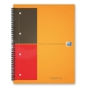 Oxford International Filingbook spiraalschrift A4+ gelijnd 80 g/m² 100 vellen oranje