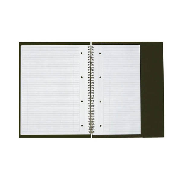 Oxford International Meetingbook A5+ gelijnd 80 g/m² 80 vellen oranje 4-gaats (5 stuks) 298378 - 2