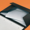 Oxford International Meetingbook A5+ gelinieerd 80 grams 80 vel oranje 4-gaats (5 stuks) 298378 - 3