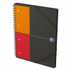Oxford International Meetingbook spiraalschrift A4 geruit 80 g/m² 80 vellen grijs 100100362 260005 - 4
