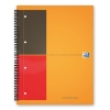 Oxford International spiraalschrift A4+ gelijnd 80 g/m² 80 vellen oranje