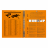 Oxford International spiraalschrift A5 gelijnd 80 g/m² 80 vellen oranje (10 gaten) 260002 - 3