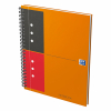 Oxford International spiraalschrift A5 gelijnd 80 g/m² 80 vellen oranje (10 gaten) 260002 - 4