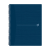 Oxford Origin spiraalschrift A4+ 90 g/m² 70 vellen geruit 5 mm blauw