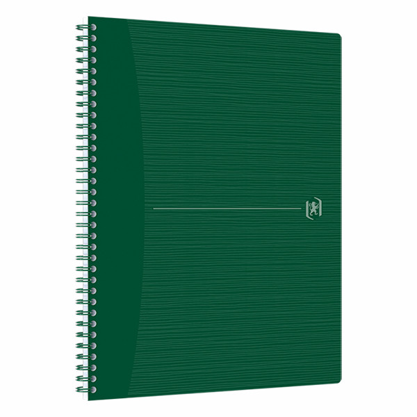 Oxford Origin spiraalschrift A4+ 90 g/m² 70 vellen geruit 5 mm groen 400150010 260272 - 2