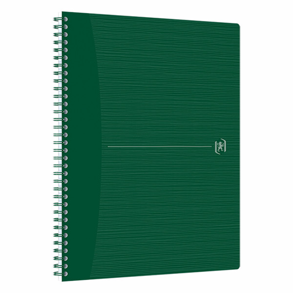 Oxford Origin spiraalschrift A4+ 90 g/m² 70 vellen geruit 5 mm groen 400150010 260272 - 2