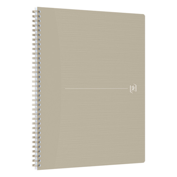 Oxford Origin spiraalschrift A4+ 90 g/m² 70 vellen geruit 5 mm zand 400150009 260271 - 2