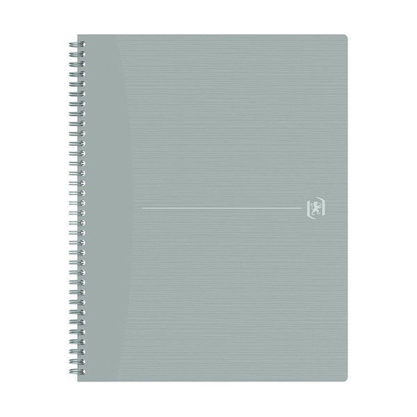 Oxford Origin spiraalschrift A4+ gelijnd 90 g/m² 70 vellen lichtgrijs 400150003 260265 - 1