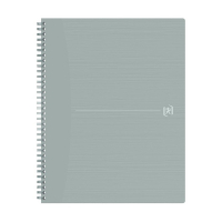Oxford Origin spiraalschrift A4+ gelijnd 90 g/m² 70 vellen lichtgrijs 400150003 260265