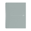 Oxford Origin spiraalschrift A4+ gelijnd 90 g/m² 70 vellen lichtgrijs 400150003 260265 - 1
