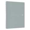 Oxford Origin spiraalschrift A4+ gelijnd 90 g/m² 70 vellen lichtgrijs 400150003 260265 - 2