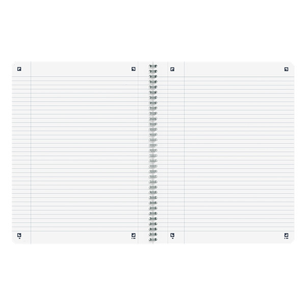 Oxford Origin spiraalschrift A4+ gelijnd 90 g/m² 70 vellen lichtgrijs 400150003 260265 - 3
