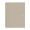 Oxford Origin spiraalschrift A4+ gelijnd 90 g/m² 70 vellen zand