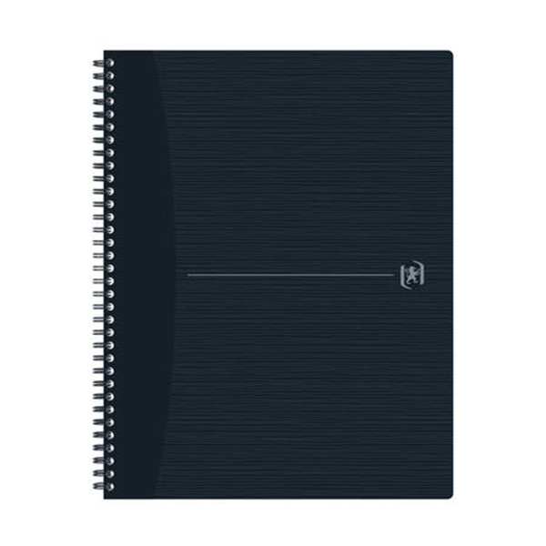 Oxford Origin spiraalschrift A4+ gelijnd 90 g/m² 70 vellen zwart 400149999 260263 - 1