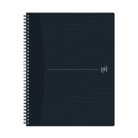 Oxford Origin spiraalschrift A4+ gelijnd 90 g/m² 70 vellen zwart 400149999 260263