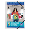 Oxford Polyvision elastomap transparant (personaliseerbaar) A4