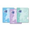 Oxford School gelijnd schrift A5 assorti pastel 3 stuks 36 vellen