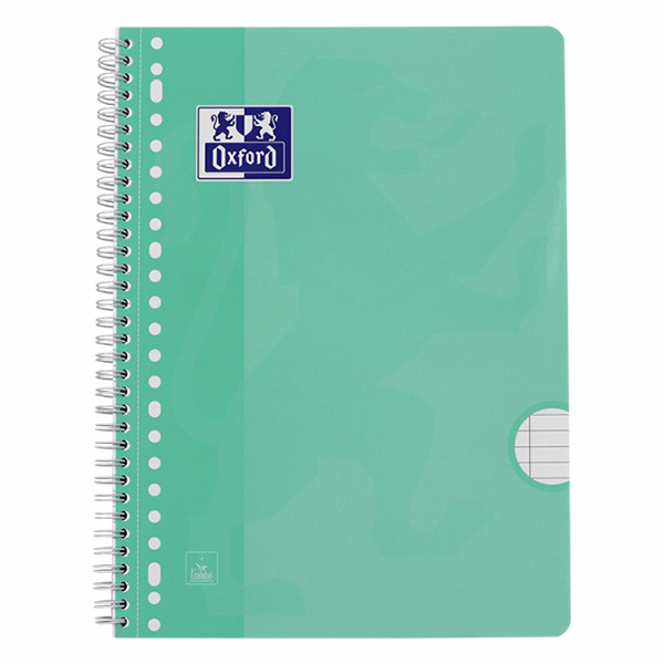 Oxford School spiraalschrift A4+ gelijnd 90 g/m² 80 vellen 23-gaats pastel (3 stuks) 400171665 400190207 260296 - 5