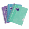 Oxford School spiraalschrift A5+ gelijnd 90 g/m² 17 gaten 80 vellen pastel (3 stuks) 400171666 400190223 260297 - 2