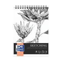 Oxford Sketching schetsblok spiraal A4 120 g/m² (50 vellen) 400166128 237645