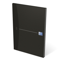 Oxford Smart Black gebonden notitieboek A4 96 vellen blanco 100420042 260044