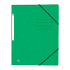 Oxford Top File+ elastomap karton groen A4