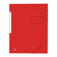 Oxford Top File+ elastomap karton rood A4 400116308 260131