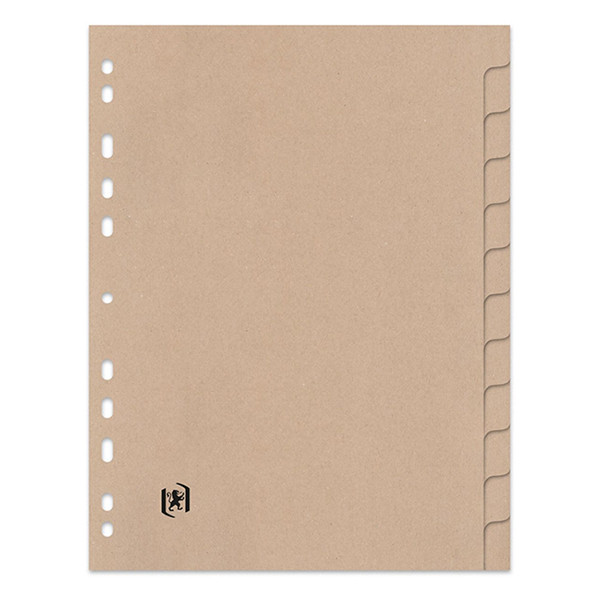 Oxford Touareg kartonnen tabbladen A4 met 12 tabs (11-gaats) 100204955 260322 - 3