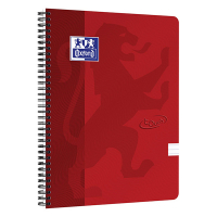 Oxford Touch spiraalschrift A4 gelijnd 90 g/m² 70 vellen rood 400103995 260144