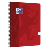 Oxford Touch spiraalschrift A4 gelijnd 90 g/m² 70 vellen rood 400103995 260144 - 1