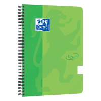 Oxford Touch spiraalschrift A5 gelijnd 90 g/m² 70 vellen lime groen 400118803 260186