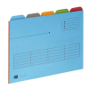 Oxford Ultimate dossiermap karton A4 zwart (5 stuks) 297976 - 1