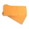 Oxford duo scheidingsstrook 105 x 240 mm oranje (60 stuks)