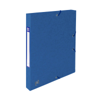 Oxford elastobox Top File+ blauw 25 mm (200 vellen) 400114361 260101