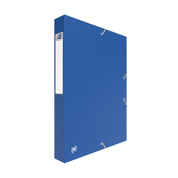 Oxford elastobox Top File+ blauw 40 mm (300 vellen) 400114368 260107 - 1
