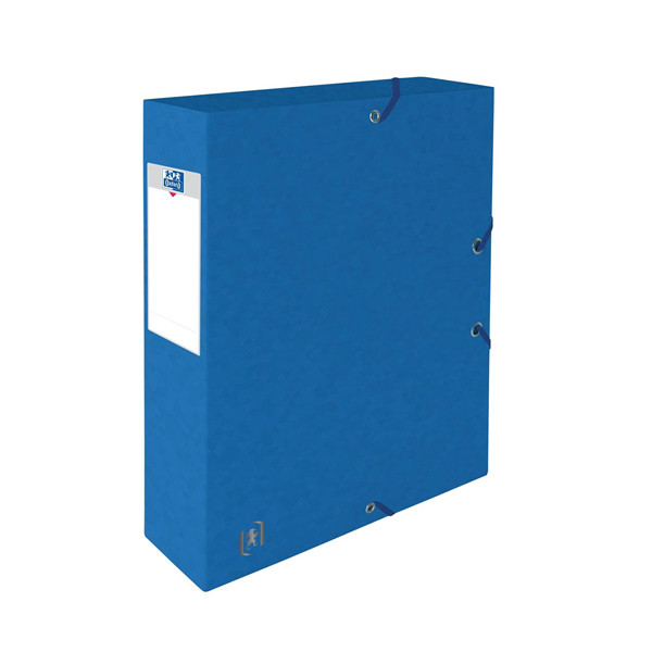 Oxford elastobox Top File+ blauw 60 mm 400114376 260113 - 1