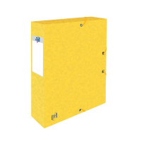 Oxford elastobox Top File+ geel 60 mm (400 vellen) 400114377 260114