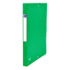 Oxford elastobox Top File+ groen 25 mm (200 vellen) 400114366 260106 - 3