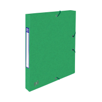 Oxford elastobox Top File+ groen 25 mm (200 vellen) 400114366 260106