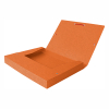 Oxford elastobox Top File+ oranje 25 mm (200 vellen) 400114364 260104 - 2