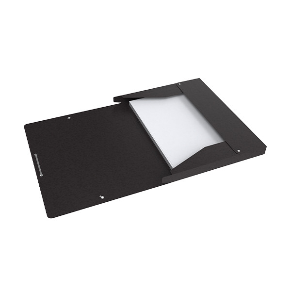 Oxford elastobox Top File+ zwart 25 mm (200 vellen) 400114363 260103 - 2