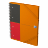 Oxford international meetingbook spiraalschrift A4+ gelijnd 80 g/m² 80 vellen oranje 100104296 260004 - 4