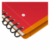 Oxford international meetingbook spiraalschrift A4+ gelijnd 80 g/m² 80 vellen oranje 100104296 260004 - 5