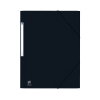 Oxford kartonnen Eurofolio elastomap zwart (10 stuks) 400126497 260097