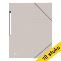 Oxford kartonnen Top File+ elastomap beige (10 stuks) 260165