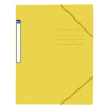 Oxford kartonnen Top File+ elastomap geel