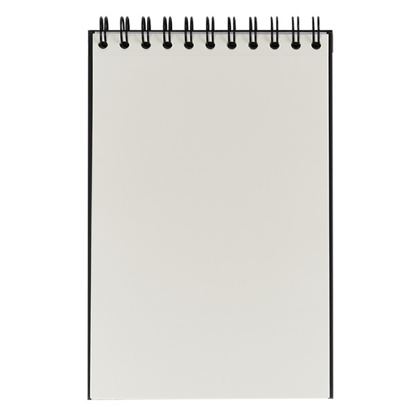 Oxford schetsboek hardcover spiraal A5 100 g/m² zwart (50 vellen) 400152644 237633 - 2