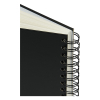 Oxford schetsboek hardcover spiraal A5 225 g/m² zwart (40 vellen) 400152645 237634 - 3