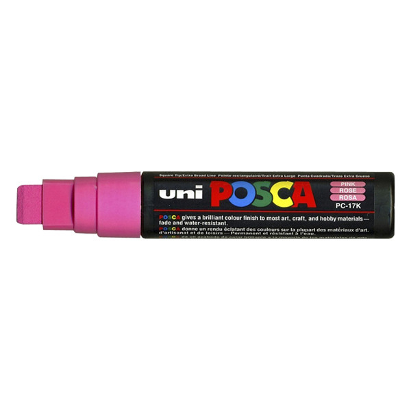 POSCA PC-17K acrylmarker roze (15 mm recht) 424243 - 1