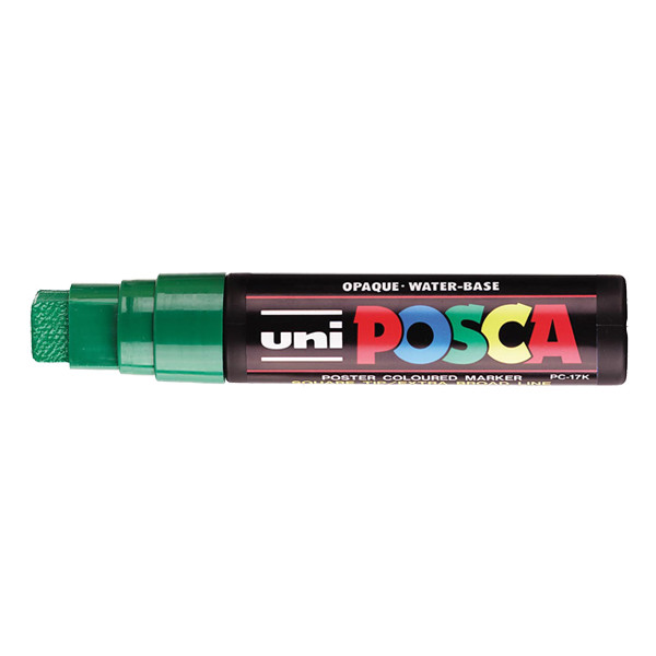 POSCA PC-17K verfmarker donkergroen (15 mm recht) PC17KV 424244 - 1